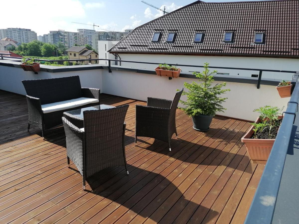 Ama Apartament Cu Terasa 50 Mp & Parcare บราชอฟ ภายนอก รูปภาพ